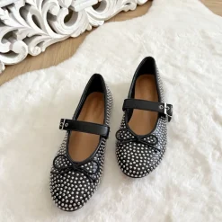 BALLERINES CLOUTÉES