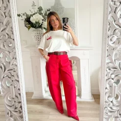 BARREL ROUGE MAXI CEINTURE