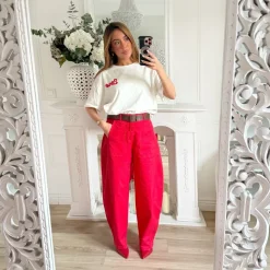 BARREL ROUGE MAXI CEINTURE