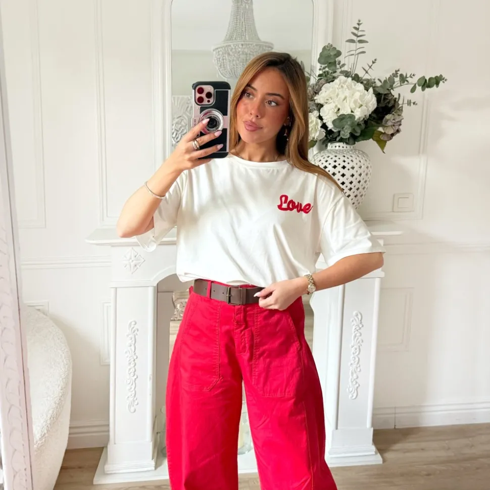 BARREL ROUGE MAXI CEINTURE