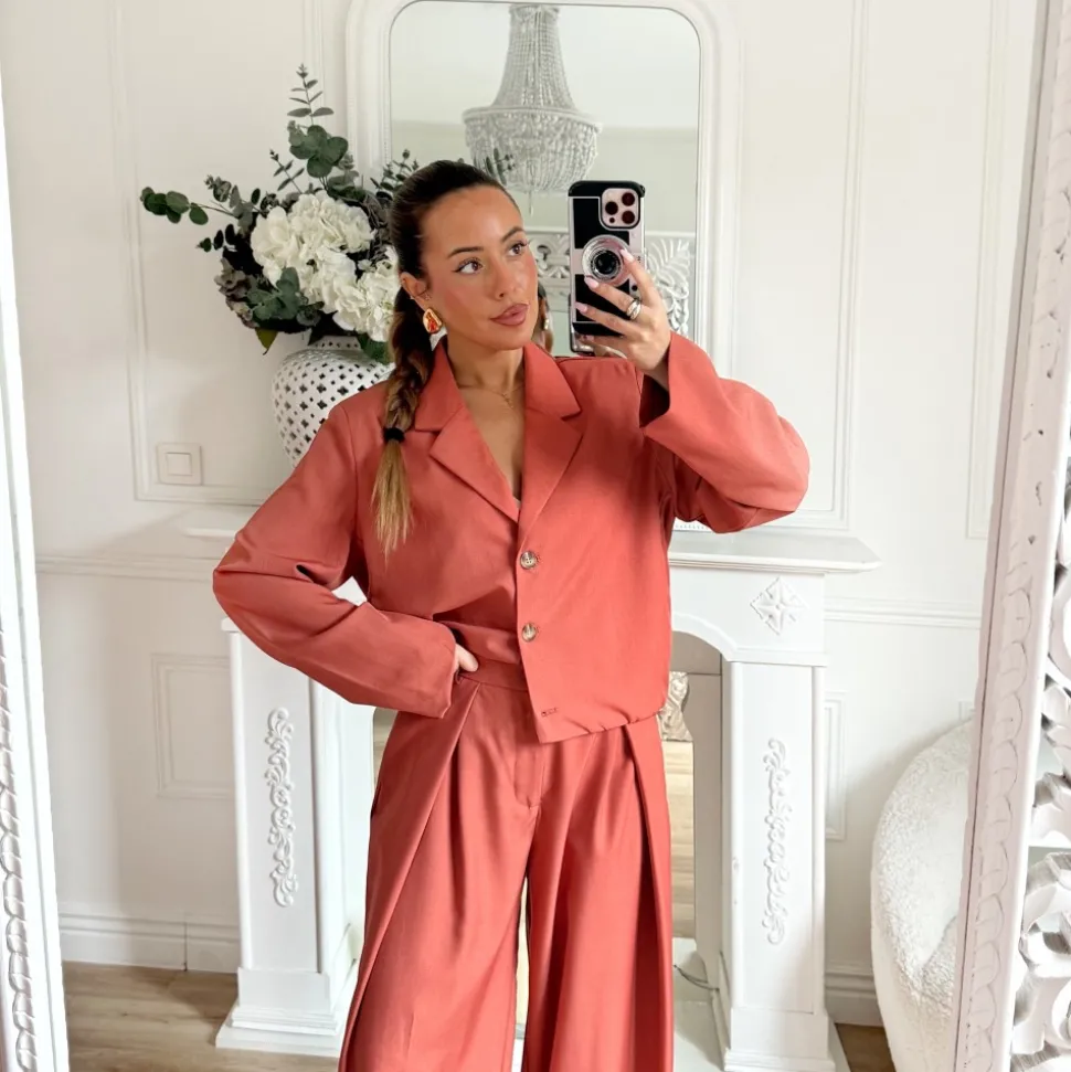 BLAZER COURT TERRACOTA