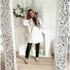 BLAZER OVERSIZE GRIS ROSINE