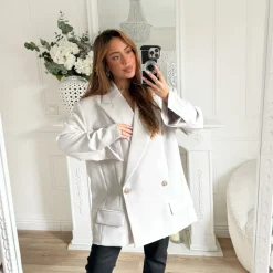 BLAZER OVERSIZE GRIS ROSINE