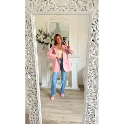 BLAZER PINK MOTIFS ELINE
