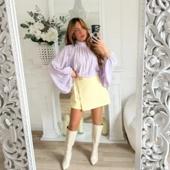 BLOUSE LILAS MÉLINA