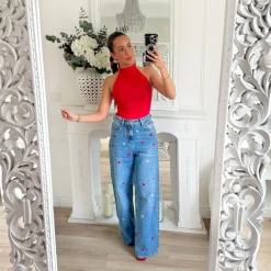 BODY DOS NU ROUGE LYCRA