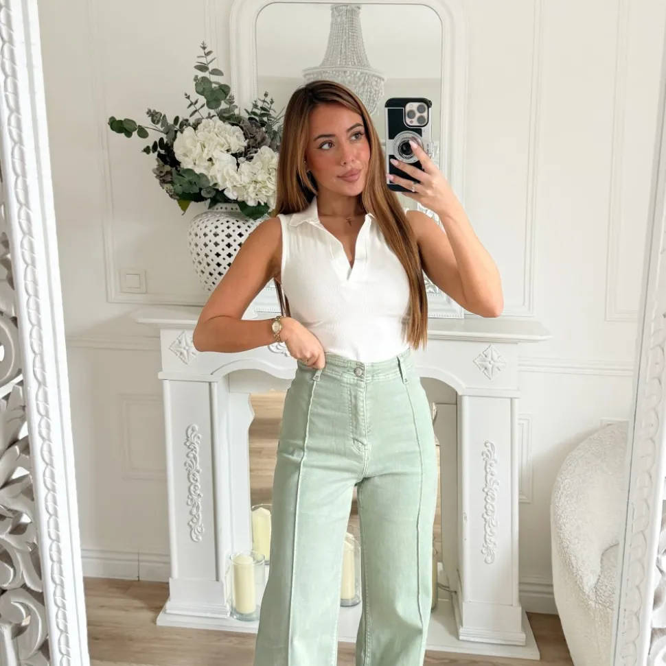 BODY STYLE POLO BLANC