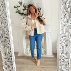 BOMBERS EN DAIM CRÊME