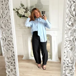 CHEMISE BLEUE CRAVATE