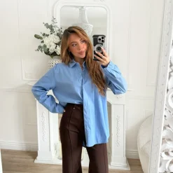 CHEMISE BLEUE PREMIUM ALIX