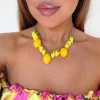 COLLIER CITRONS