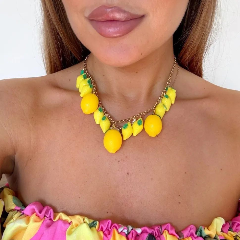 COLLIER CITRONS