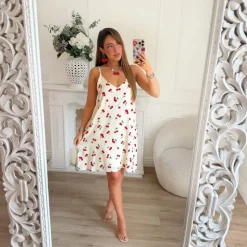 COLLIER FANTAISIE CERISES