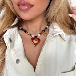 COLLIER FANTAISIE COEUR