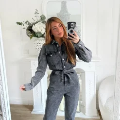 COMBINAISON EN JEAN BLACK USED