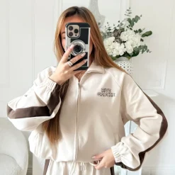 ENSEMBLE JOGGING BEIGE RIVE GAUCHE CHRISTÉLE