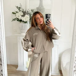 ENSEMBLE JOGGING KAKI RIVE GAUCHE