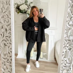 ENSEMBLE SPORTSWEAR BRASSIÈRE ET LEGGING BLACK