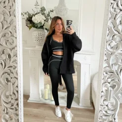 ENSEMBLE SPORTSWEAR BRASSIÈRE ET LEGGING BLACK