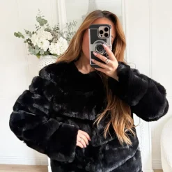 FOURRURE BLACK ROXANNE