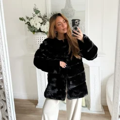 FOURRURE BLACK ROXANNE