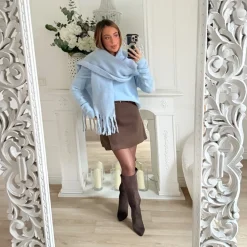 ÉHARPE BLEU CIEL DANIELLE