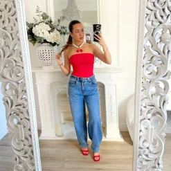 JEAN BALLON BLEU EFFET DÉLAVÉ