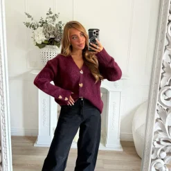 JEAN COUPE BALLON BLACK