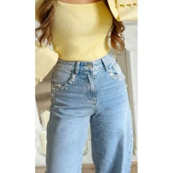 JEAN COUPE BARREL MARGUERITES PERLES JAN