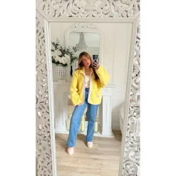 JEAN STRETCH BRUT WIDE LEG JULIENNE