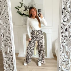 JOGGING LÉOPARD BANDES EDEN