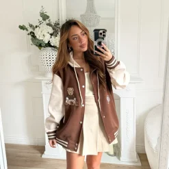 JUPE SHORT ÉCOLIÈRE BEIGE MANON