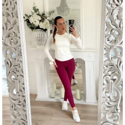 LEGGING SCULPTANT BURGUNDY