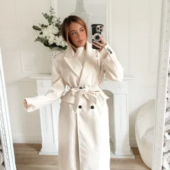 LONG MANTEAU STYLE TRENCH BEIGE ASTRID