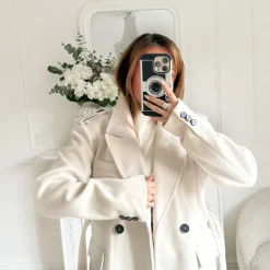 LONG MANTEAU STYLE TRENCH BEIGE ASTRID