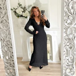 LONGUE ROBE BLACK BIJOU SOLEIL