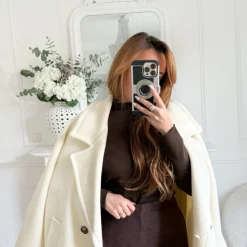MANTEAU OVERSIZE BEIGE CASSIOPÉE