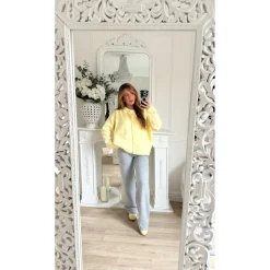 MAXI GILET JAUNE BEURRE JOYCE