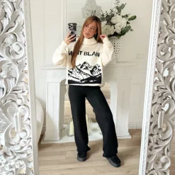 PANTALON BLACK MAILLE CLAIRE