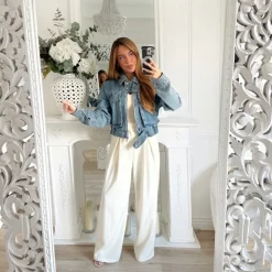 PANTALON TAILLEUR BEIGE * PREMIUM