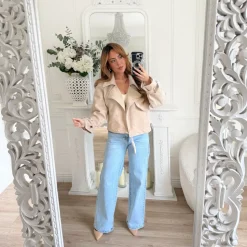 PERFECTO SUÉDINE BEIGE LOUANE