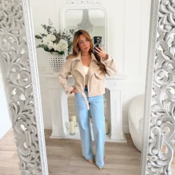 PERFECTO SUÉDINE BEIGE LOUANE