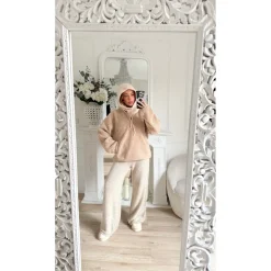 PULL MOUMOUTE TAUPE EVELINE