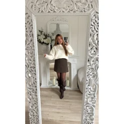 PULL BEIGE STRASS DELPHINE