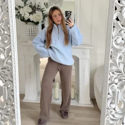 PULL CAMIONNEUR MOUMOUTE BLEU EVELINE