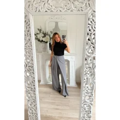 PULL COL ROULE MANCHES COURTES ANGÉLE