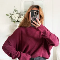 PULL LOOSE BURGUNDY NELLY