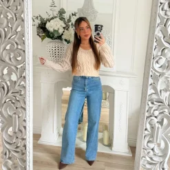 PULL MAILLE TORSADÉE TAUPE