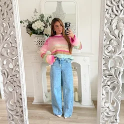 PULL MULTICOLOR COUP DE COEUR