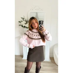 PULL PINK MOTIFS ILONA